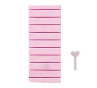 Gvblkq Boîte De Rangement Foils Ongles,Organisateur De Rangement Portable 10 Compartiments | Boîte Stickers Ongles Foil Imprimée 3D,pour maison, voyage, salon, femmes