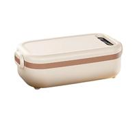 Gvblkq Contenant Alimentaire Isotherme Chauffe-repas rechargeable intérieur | Boîte repas chauffante électrique sans fil pour Travail École Voiture Camion Maison Fête Pique-Nique Camping Extérieur