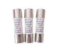 GVEXLUOQ 10 PIÈCES Fusible YRPV-30 3A 4A 5A 6A 8A 10A 12A 15A 20A 25A 30A DC1000V Fusibles CC(YRPV-30 15A)