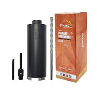 GVHAKG Couronne de forage diamantée 68 mm, foret de 200 mm de long, hauteur de segment 10 mm, foret avec adaptateur M22 SDS-Plus pour béton, béton armé, brique, maçonnerie et pierre