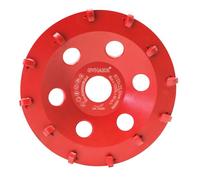 GVHAKG PKD Disque abrasif 125 mm avec 12 segments (125 x 22,23 mm)