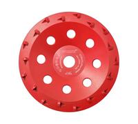 GVHAKG PKD Disque abrasif 180 mm avec 18 segments (180 x 22,23 mm) | PKD Disque à meuler diamanté 180 mm pour chape, béton, revêtements époxy, revêtements de couleur