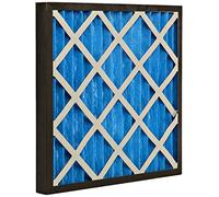 GVS Filter Technology G4P.24.24.4.SUA001.005 Filtre à panneau plissé G4, bleu/blanc (paquet de 5)