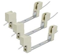 GVSS 3 Pièces Douille Ampoule R7S 118mm AC 100-240V,Douille Halogene Compatible avec Ampoules Halogènes,Support Lampe Halogene pour Lampes Projecteurs,Appliques et Plafonniers
