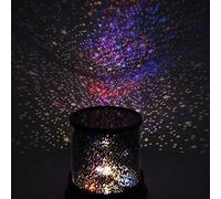 Gwill Projecteur d'étoiles, scintillant étincelant étoile lampe avec différents motifs, Beauté Nuit Cosmos Vidéoprojecteur Lit côté lampe