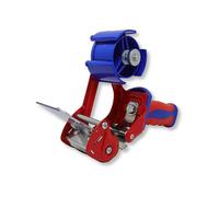 gws Dérouleur de ruban d'emballage industriel rouge et bleu de qualité supérieure pour rouleaux jusqu'à 66 m x 50 mm