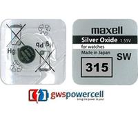 GWS-POWERCELL® Maxell Pile bouton pour montre type 315, 1 x