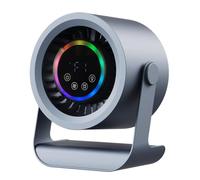 Gwtdtoad Ventilateur De Table | Silencieux Inclinable Réglable Mural Refroidissement - Petits Ventilateurs Bureau Personnels Silencieux,Pour Chambre Chevet Bureau Voyage Camping Extérieur Été Plage
