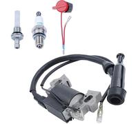 GX160 Kit de bobine d'allumage avec filtre à carburant de commutateur on-off pour Honda GX110 GX120 GX140 GX200 5,5HP 6,5HP