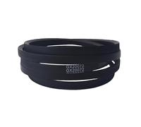 GX20072 Courroie trapézoïdale de rechange pour tondeuse à gazon compatible avec tondeuse John Deere 106,7 cm (noir 1/2" x 104")