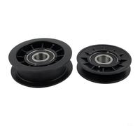 GX20286GX20287 Lot de 2 poulies tendeures, design premium, 2 7/8 OD, 5/8 ID, 7/16 largeur, 3 3/8 OD, 5/8 ID, 1 largeur, lot de 2