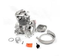 GX35 Ensemble cylindre pour tondeuse à balais 140F 139F Kit comprenant vilebrequin Spark Pièces de rechange en aluminium haute performance pour alimentation extérieure (A)