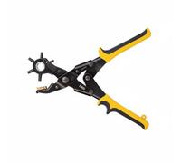 Gxdqxxd Pince Perforatrice Ceinture Outil Perforateur Poinçon Tourniquet Pince Revolver Acier Double Levier Découpes Propres Réglage Ceintures Bracelets Activités Créatives Maison, Dl1919a