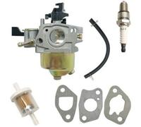 GXV160 Carburateur pour Honda GXV160 HR215 HRM215 HRB215 HR194 HRA214 HRB215 Tondeuse à gazon, avec Filtre à air, Bougie d'allumag