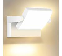 GXXG 40W Appliques Murales Extérieure avec panneau LED pivotant à 350°Blanc Applique Exterieur 4000Lm Projecteur LED 3000K Blanc Chaud Applique Intérieur étanche IP65