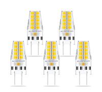 GY6.35 Ampoules LED 3W, AC/DC 10-30V Dimmable G6.35 LED 300LM, 5-pack (Color : Warm White 3000K)