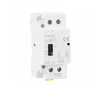 GYHC 2P 40A 63A 2NO or 2NC Manual Household Modular DIN Rail AC Contactor AC220V 230V Manual Control CZAOINCU(2P 63A 2NC 220V)