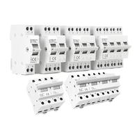GYHO8 1P 2P 3P 4P 40A 63A 100A 125A Disjoncteur de verrouillage AC Din Rail Commutateur de transfert manuel ATS(2P,125A)