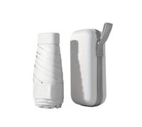 Gyios Parapluie Mini Solaire De Poche Upf50 + Voyage Léger Compact Pliable avec Étui Dur