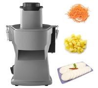 GYKOZY Coupe-légumes électrique, Robot culinaire Professionnel pour Couper, râper, trancher et fendre, 140 TR/Min, Facile à Nettoyer, Lame remplaçable