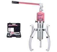 GYKOZY Kit extracteur de roulements hydraulique, séparateur de moyeux Robuste à 3 mâchoires, Outil d;Extraction d;Engrenages Robuste, Roue extractrice hydraulique 20T