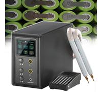 GYKOZY Soudeuse par Points Professionnelle pour Batteries, Machine à souder par Points pour condensateurs, équipement de soudage de Batteries à Deux Modes (Automatique et à pédale)