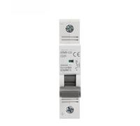 GYM9-125 DC MCB monophasé Mini 80A 100A 125A 1P disjoncteur largeur 17.8mm 250VDC 6KA 1 pièces(125A)