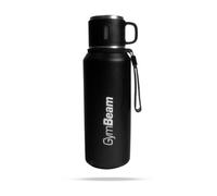 GymBeam Bouteille isotherme en acier, noir, 1000 ml - .