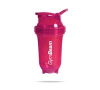 GymBeam Tritan Shaker, couleur rose transparent, 500 ml - .