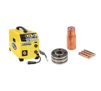 GYS 032255 Easymig 160 230 V & Gys - KIT DE SOUDAGE NO GAZ - Ø0.9-1.0mm - pour Fil Fourré