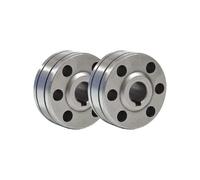 GYS 042377 - Lot de 2 galets type B pour fil alu 0,8/1,0 mm