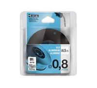 Rouleau de fil alu Ø 100 mm - Ø 0,8 mm 0.5 kg Toparc 086685