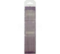 GYS 10x Wolfram- Electrodes - Mauve pour AC / Dc - Ø 2,4 MM - Alu/Acier - 046771