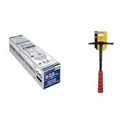 GYS - ELECTRODES Rutiles Acier Ø 2, 5 E6013 - ETUI de 230 - CONSOMMABLE Soudure MMA - toutes positions - A L'electrode - Amorcage Des 40V & Marteau à Piquer