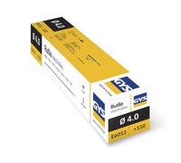 GYS Électrodes rutiles E6013 acier Ø 4,0 mm – soudure MMA – étui de 110
