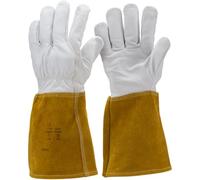 GYS Gants de soudage PRO TIG 088597 cuir Taille 10 Blanc/Marron
