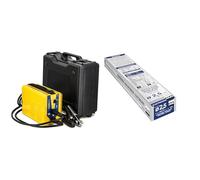 GYS - Gysmi 160P - Poste à Souder - inverter - MMA - Ø 1, 6 à 4 mm - 230V & ELECTRODES Rutiles ø2.5 E6013 - ETUI de 110 - CONSOMMABLE Soudure MMA - Toutes positions - A L'electrode - Amorcage Des 40V