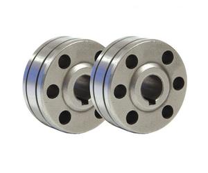 GYS Lot de 2 galets Type B pour fil plein aluminium - 1,0 / 1,2 mm