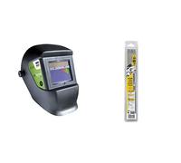 GYS - Masque de Soudage LCD MASTER 11 - Teinte 11 Noir & ELECTRODES Rutiles Ø 2, 0 E6013 - Blister de 50 - CONSOMMABLE Soudure Arc/MMA - Toutes positions - A L'electrode - Amorcage Des 40V