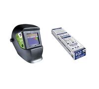 GYS - Masque de Soudage LCD MASTER 11 - Teinte 11 Noir & ELECTRODES Rutiles Ø3.2 E6013 - ETUI de 70 - CONSOMMABLES Soudure MMA - Toutes positions - A L'electrode - Amorcage Des 40V