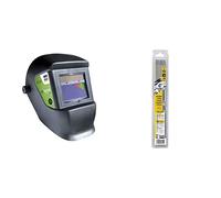 GYS - Masque de Soudage LCD MASTER 11 - Teinte 11 Noir & ELECTRODES Rutiles Acier Ø 1, 6 E6013 - ETUI de 50 - CONSOMMABLE Soudure Arc/MMA - toutes positions