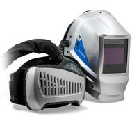 GYS, Masque de Soudage Respiratoire LCD GYSMATIC 3/9-13 G AIR True Color XL, Champ de Vision 100x60mm, Assombrissement Auto 0,04ms, Classe Optique 1/1/1/1, Filtre TH2 pour MMA, TIG, MIG/MAG & Meulage