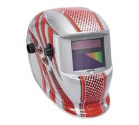 GYS Masque de soudage Venus 3/9-13 G - 079755 - Gris / Rouge - Taille unique