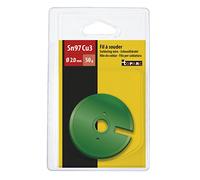 GYS, Métal d'Apport Brasage/Étamage, Bobine de Fil d'Étain 97% Sn97Cu3 Ø 2,0 mm, 50 g, Sans Flux