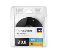 GYS Métal d'apport MIG/MAG Fil plein aluminium AlSi12 ER4047 Ø 0,8 mm Bobine 0,5 kg S100