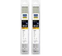 GYS, Métal d'Apport MMA, 13 Baguettes/Électrodes de Soudage Enrobées Basiques E7018 Ø 2,0 mm x 300 mm, Blister, Pour Soudage Acier Toutes Positions (Lot de 2)