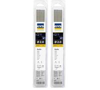 GYS, Métal d'Apport MMA, 13 Baguettes/Électrodes de Soudage Enrobées Rutiles E6013 Ø 2,0 mm x 350 mm, Blister, Pour Soudage Acier Toutes Positions (Lot de 2)
