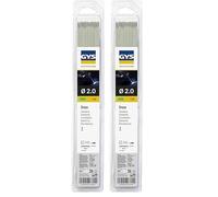 GYS, Métal d'Apport MMA, 14 Baguettes/Électrodes de Soudage Enrobées Rutilo-Basique E308L Ø 2,0 mm x 300 mm, Blister, Pour Soudage Inox Toutes Positions sauf Descendante (Lot de 2)