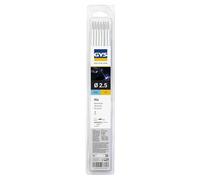 GYS, Métal d'Apport MMA, 7 Baguettes/Électrodes de Soudage Enrobées Aluminium E4043 Ø 2,5 mm x 350 mm, Blister, Pour Soudage Alliages d'Aluminium