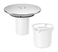 GYSRXS Capot Bonde Douche 115MM Universel Bonde de Douche Siphon Douche Couvercle de Rechange Utilisé pour Les 90MM Vidange de Douche,Fermeture Anti Odeurs